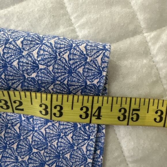 CARTONNIER ANTHROPOLOGIE Womens Pants 4 Blue Charlie Trouser Seashell Preppy - Picture 15 of 15